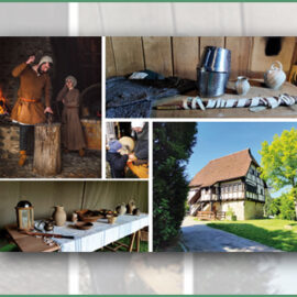 Mittelalterliches Living-History-Event im Pfullinger Schlösslespark