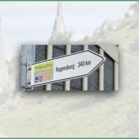 Mit dem Rad auf dem Pilgerweg