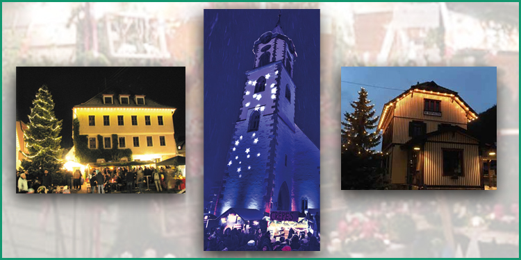 Weihnachtsmärkte in Pfullingen, Eningen, Honau